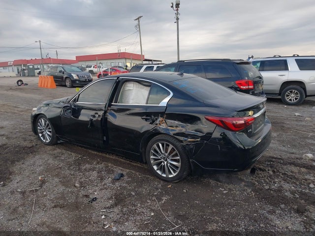 Aukcja sprzedaży 2022 Infiniti Q50 Luxe Awd, vin: JN1EV7BR7NM341295, numer aukcji: 44178214