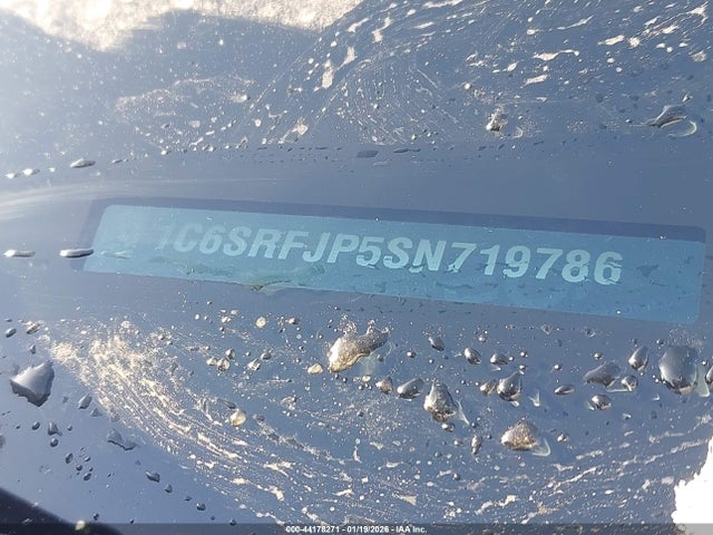 Продаж на аукціоні авто 2025 Ram 1500, vin: 1C6SRFJP5SN719786, номер лоту: 44178271