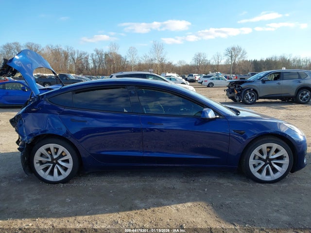 44178301 :رقم المزاد ، 5YJ3E1EB7NF111507 vin ، 2022 Tesla Model 3 Long Range Dual Motor All-wheel Drive مزاد بيع