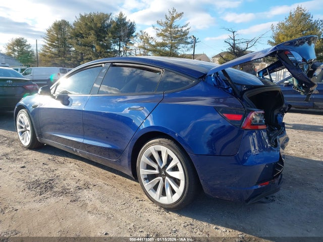 44178301 :رقم المزاد ، 5YJ3E1EB7NF111507 vin ، 2022 Tesla Model 3 Long Range Dual Motor All-wheel Drive مزاد بيع