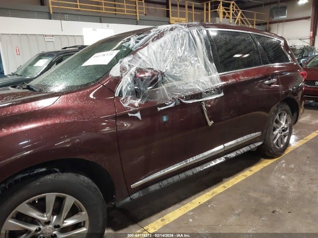 2013 Infiniti Jx35 მანქანა იყიდება აუქციონზე, vin: 5N1AL0MM3DC302472, აუქციონის ნომერი: 44178373