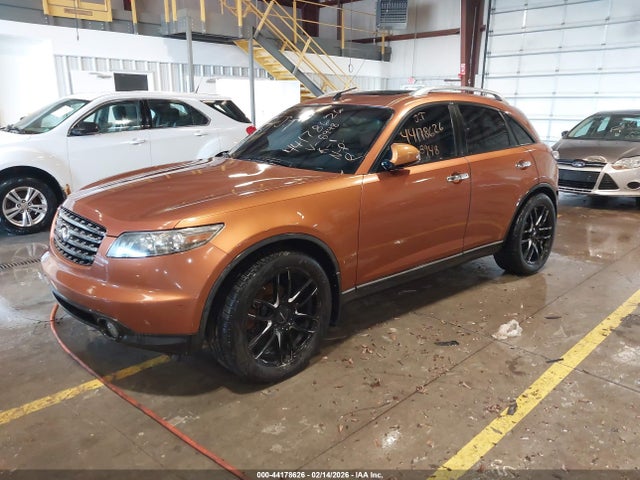 44178626 :رقم المزاد ، JNRAS08W95X208948 vin ، 2005 Infiniti Fx35 مزاد بيع