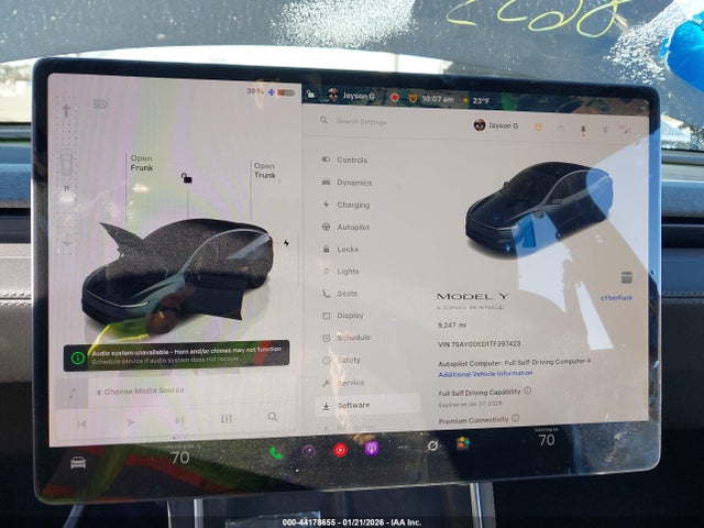 2026 TESLA MODEL Y 7SAYGDED1TF397423 Photo 6