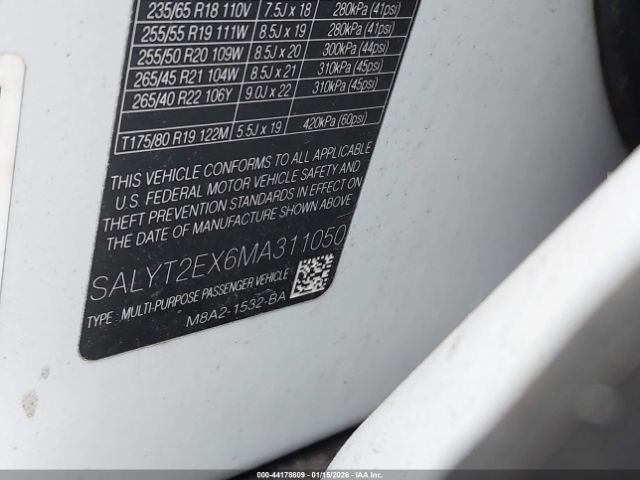 2021 LAND ROVER RANGE ROVER VELAR SALYT2EX6MA311050 Photo 8