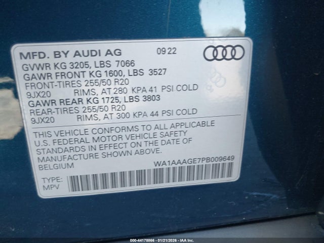 2023 AUDI E-TRON WA1AAAGE7PB009649 Photo 8