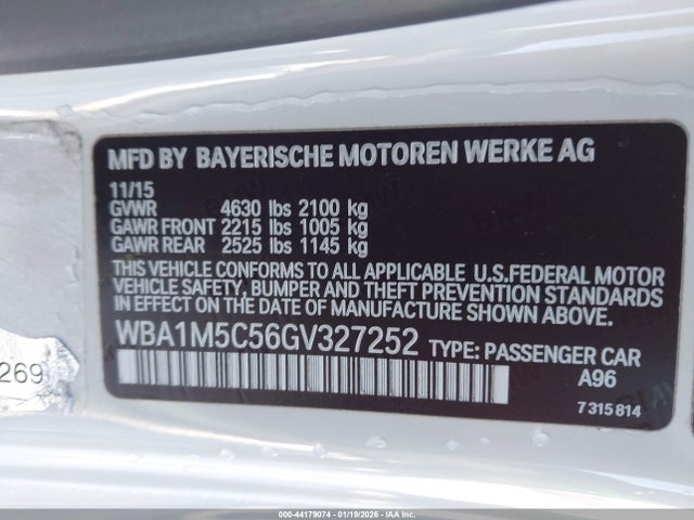 WBA1M5C56GV327252 BMW M235i Xdrive