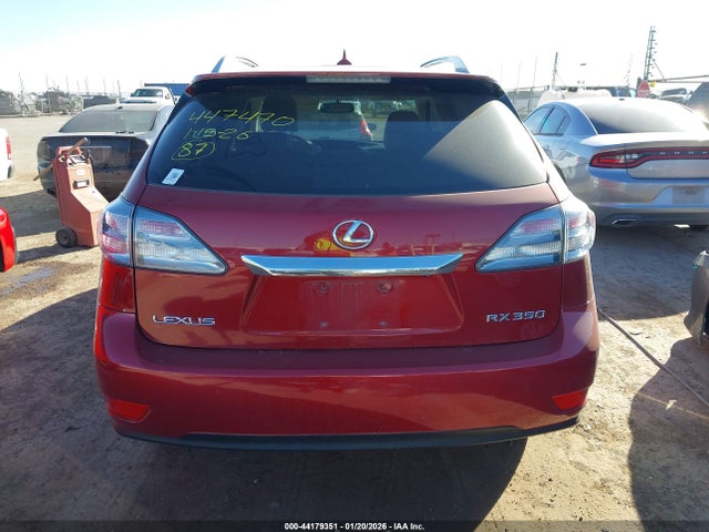 Продажа на аукционе авто 2010 Lexus Rx 350, vin: JTJBK1BA8A2407629, номер лота: 44179351