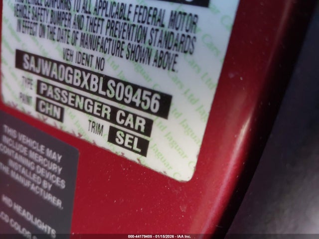 2011 JAGUAR XF SAJWA0GBXBLS09456 Photo 8