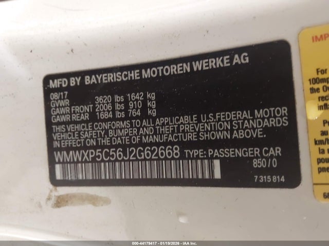 2018 MINI HARDTOP WMWXP5C56J2G62668 Photo 8