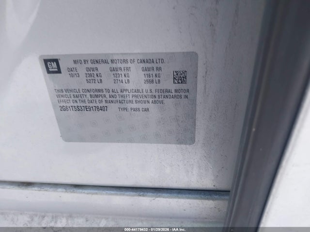 2014 CADILLAC XTS 2G61T5S37E9178407 Photo 8