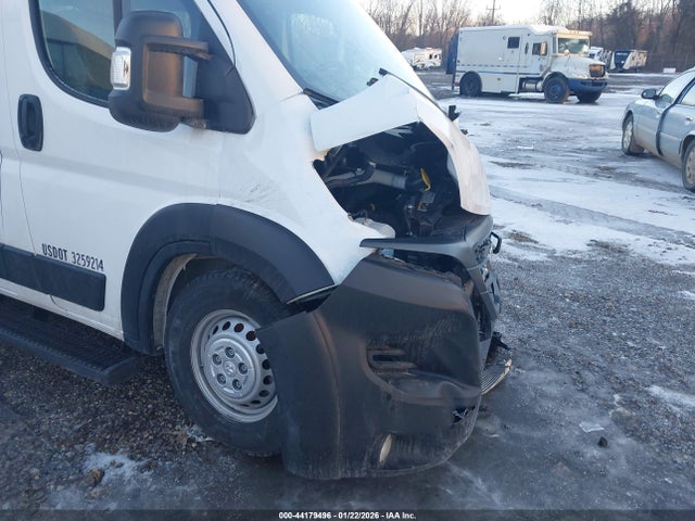 2025 Ram Promaster 3500 Cargo Van Tradesman High Roof 159 Wb Ext მანქანა იყიდება აუქციონზე, vin: 3C6MRVJG8SE510355, აუქციონის ნომერი: 44179496
