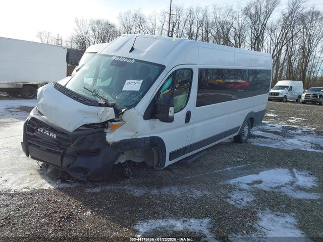 2025 Ram Promaster 3500 Cargo Van Tradesman High Roof 159 Wb Ext მანქანა იყიდება აუქციონზე, vin: 3C6MRVJG8SE510355, აუქციონის ნომერი: 44179496