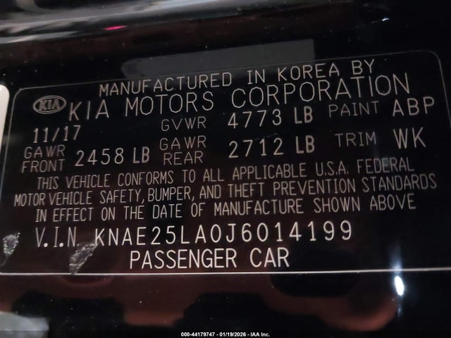 2018 KIA STINGER KNAE25LA0J6014199 Photo 8