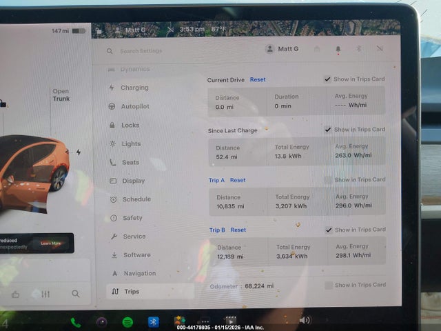 2021 TESLA MODEL Y 5YJYGAEEXMF112658 Photo 6