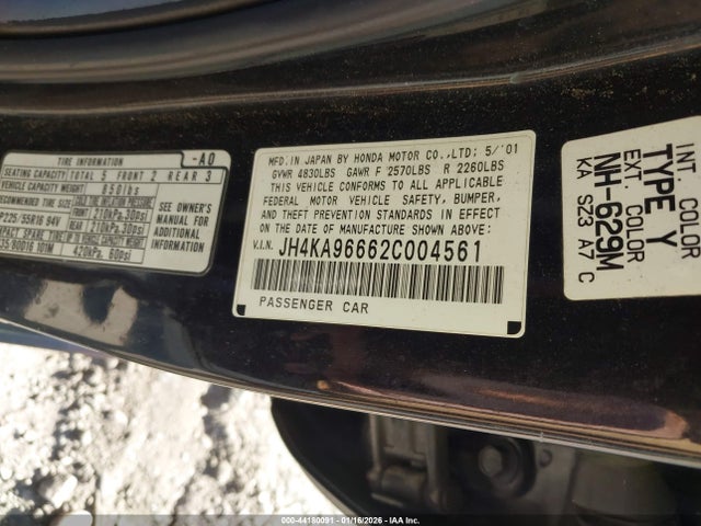 2002 ACURA RL JH4KA96662C004561 Photo 8