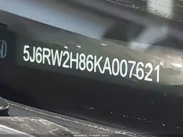 5J6RW2H86KA007621 Honda Cr-v Ex-l