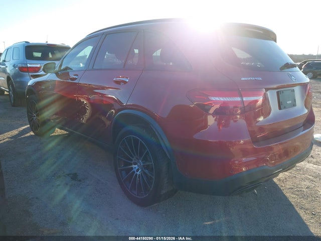 2018 Mercedes-benz Amg Glc 43 4matic მანქანა იყიდება აუქციონზე, vin: WDC0G6EB3JV036871, აუქციონის ნომერი: 44180290
