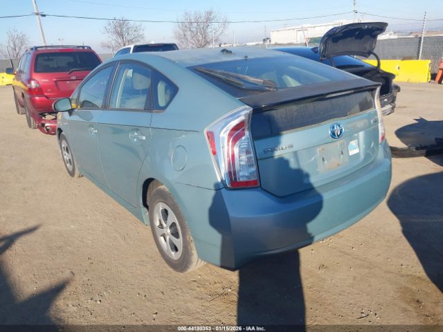 2013 TOYOTA PRIUS JTDKN3DU5D1661628 Photo 2