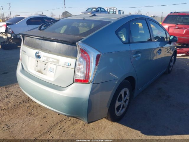 2013 TOYOTA PRIUS JTDKN3DU5D1661628 Photo 3