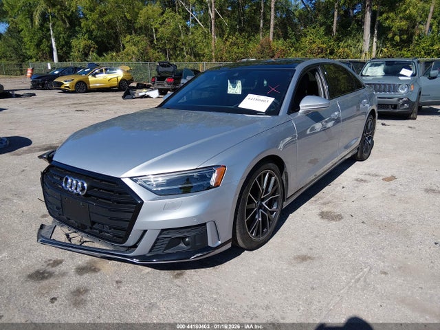 2020 Audi A8 L 55 Tfsi Quattro Tiptronic მანქანა იყიდება აუქციონზე, vin: WAU8DAF8XLN015801, აუქციონის ნომერი: 44180403