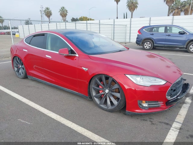 2014 TESLA MODEL S 5YJSA1H14EFP38398 Photo 0