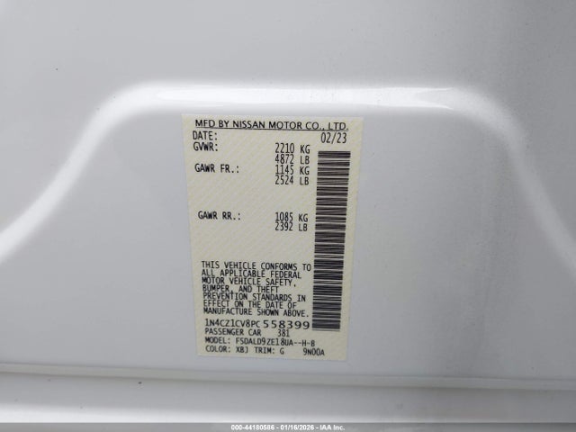 2023 NISSAN LEAF 1N4CZ1CV8PC558399 Photo 8