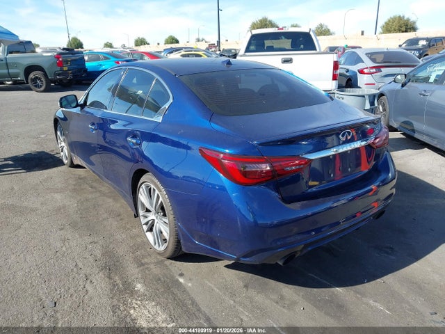 Продажа на аукционе авто 2018 Infiniti Q50 3.0t Sport, vin: JN1EV7AP2JM358158, номер лота: 44180919
