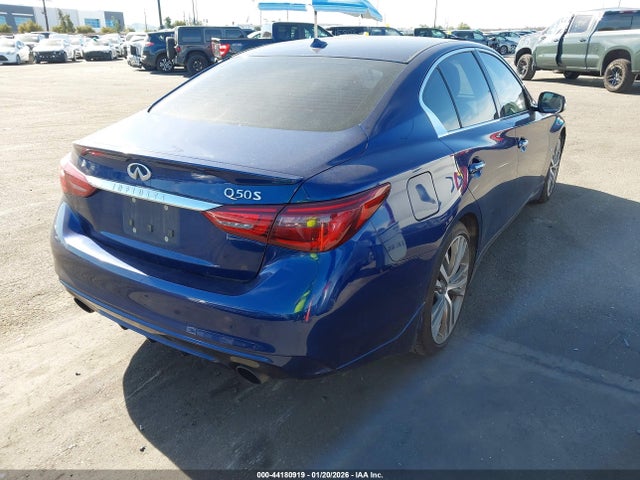 Продажа на аукционе авто 2018 Infiniti Q50 3.0t Sport, vin: JN1EV7AP2JM358158, номер лота: 44180919