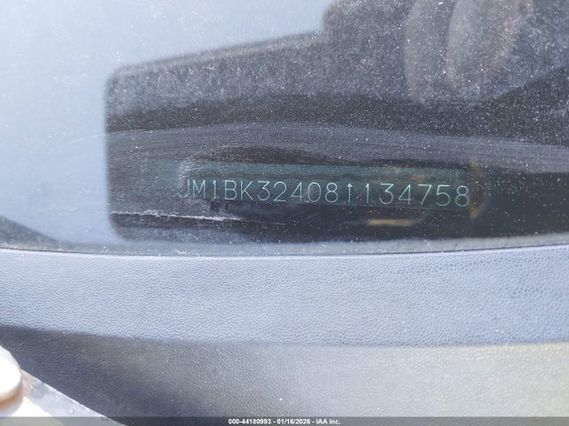 44180993 :رقم المزاد ، JM1BK324081134758 vin ، 2008 Mazda Mazda3 S Touring مزاد بيع
