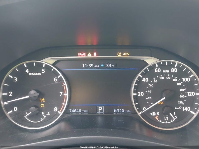 1N4BL4CV2NN316790 Nissan Altima Sr Fwd