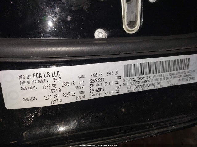 2018 JEEP CHEROKEE 1C4PJMDB2JD508835 Photo 8