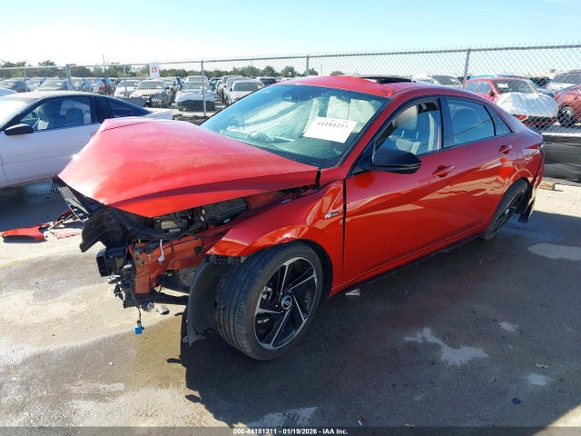 2021 HYUNDAI ELANTRA KMHLR4AFXMU175380 Photo 1