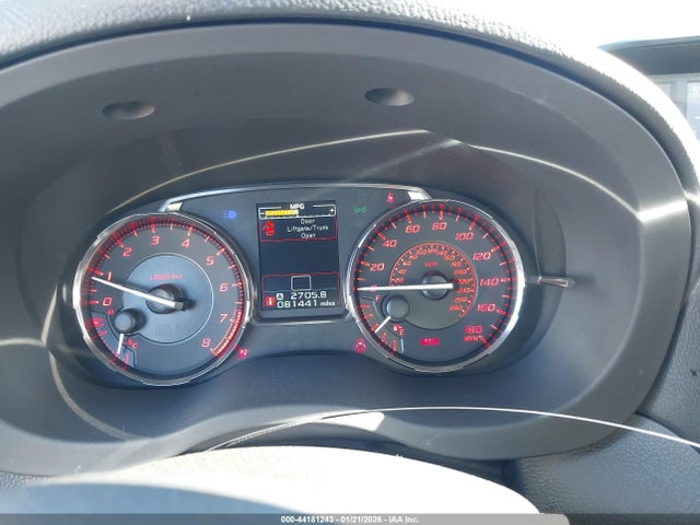 44181243 :رقم المزاد ، JF1VA1F62G9809208 vin ، 2016 Subaru Wrx Premium مزاد بيع