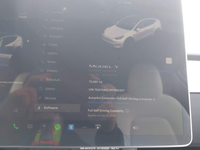 2023 TESLA MODEL Y 7SAYGAEE3PF640307 Photo 6