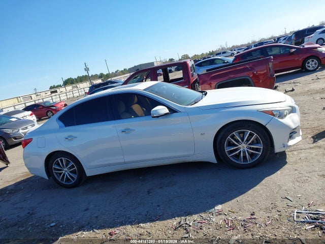 44181280 :رقم المزاد ، JN1BV7AR5EM686555 vin ، 2014 Infiniti Q50 Premium مزاد بيع