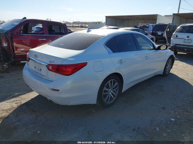 44181280 :رقم المزاد ، JN1BV7AR5EM686555 vin ، 2014 Infiniti Q50 Premium مزاد بيع
