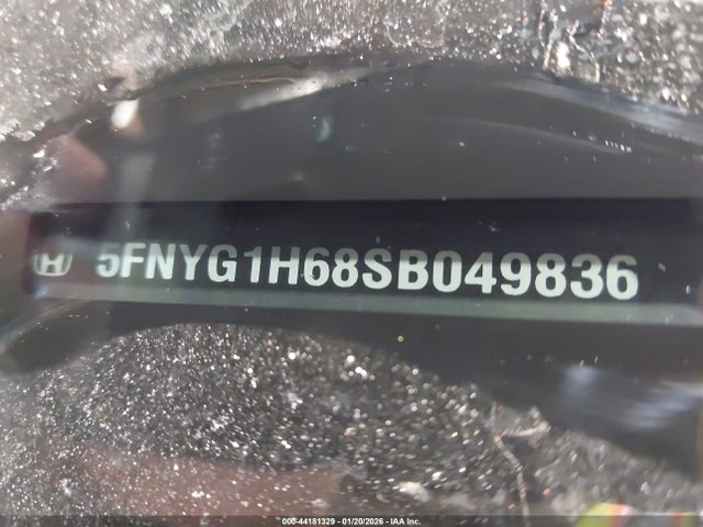 5FNYG1H68SB049836 Honda Pilot Trailsport