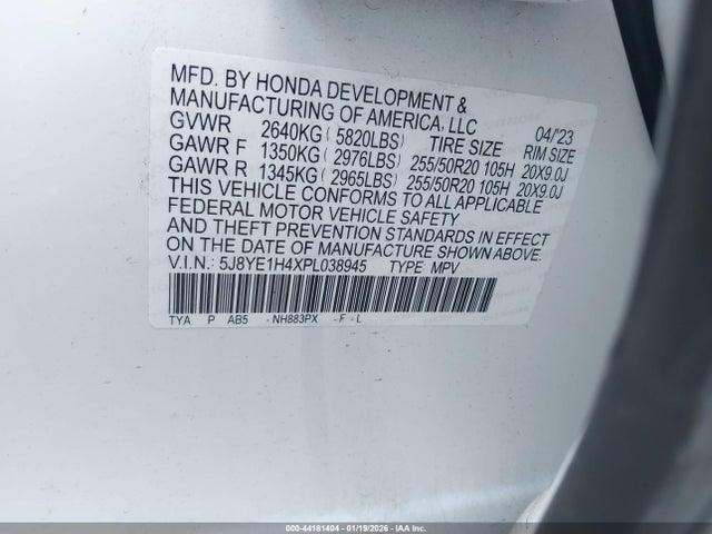 2023 ACURA MDX 5J8YE1H4XPL038945 Photo 8