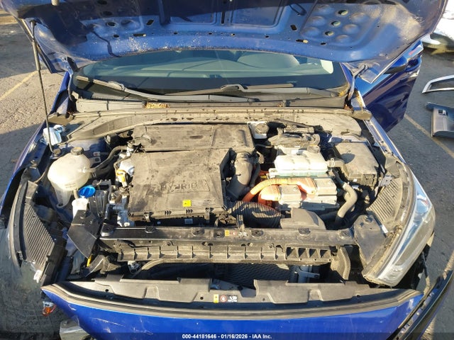 KMHC65LC7KU113837 Hyundai Ioniq Hybrid Blue