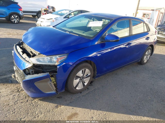 KMHC65LC7KU113837 Hyundai Ioniq Hybrid Blue