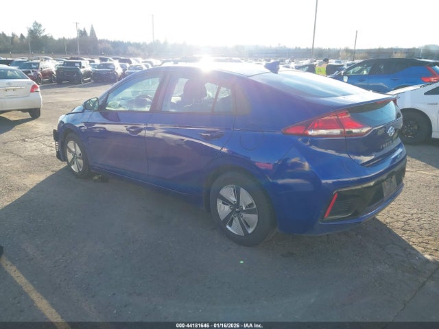 KMHC65LC7KU113837 Hyundai Ioniq Hybrid Blue