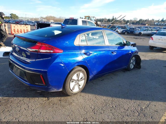 KMHC65LC7KU113837 Hyundai Ioniq Hybrid Blue
