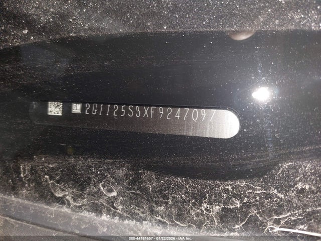 2G1125S3XF9247097 Chevrolet Impala 2lt