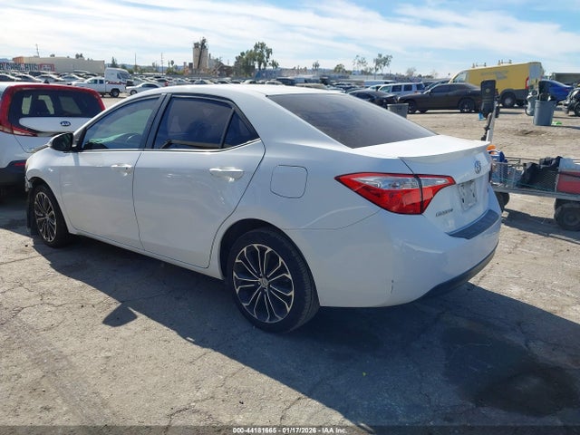 Продажа на аукционе авто 2016 Toyota Corolla S Plus, vin: 5YFBURHE4GP513866, номер лота: 44181665