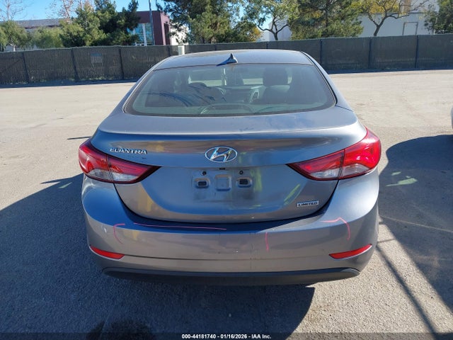 Hyundai Elantra Limited 2016 KMHDH4AE4GU646622 Image 17