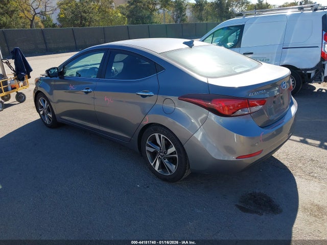 Hyundai Elantra Limited 2016 KMHDH4AE4GU646622 Image 3