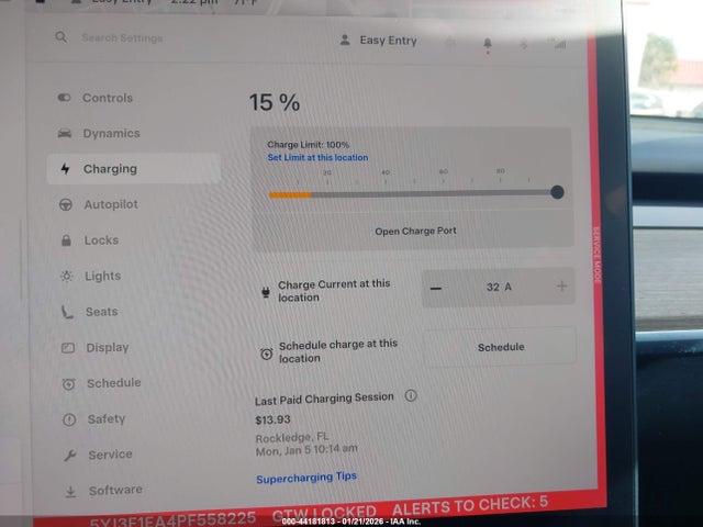 Продаж на аукціоні авто 2023 Tesla Model 3 Rear-wheel Drive, vin: 5YJ3E1EA4PF558225, номер лоту: 44181813
