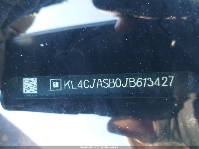 44182222 :رقم المزاد ، KL4CJASB0JB613427 vin ، 2018 Buick Encore Preferred مزاد بيع