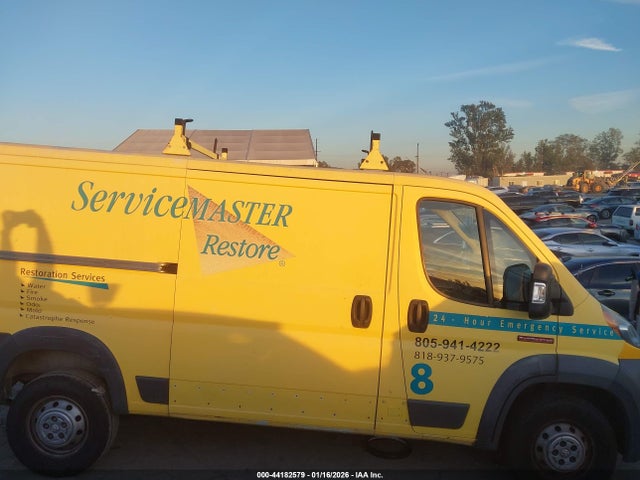 3C6TRVAG9GE115023 RAM Promaster 1500 Low Roof