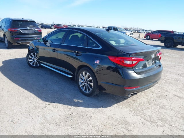 44182589 :رقم المزاد ، 5NPE34AF7GH271870 vin ، 2016 Hyundai Sonata Sport مزاد بيع